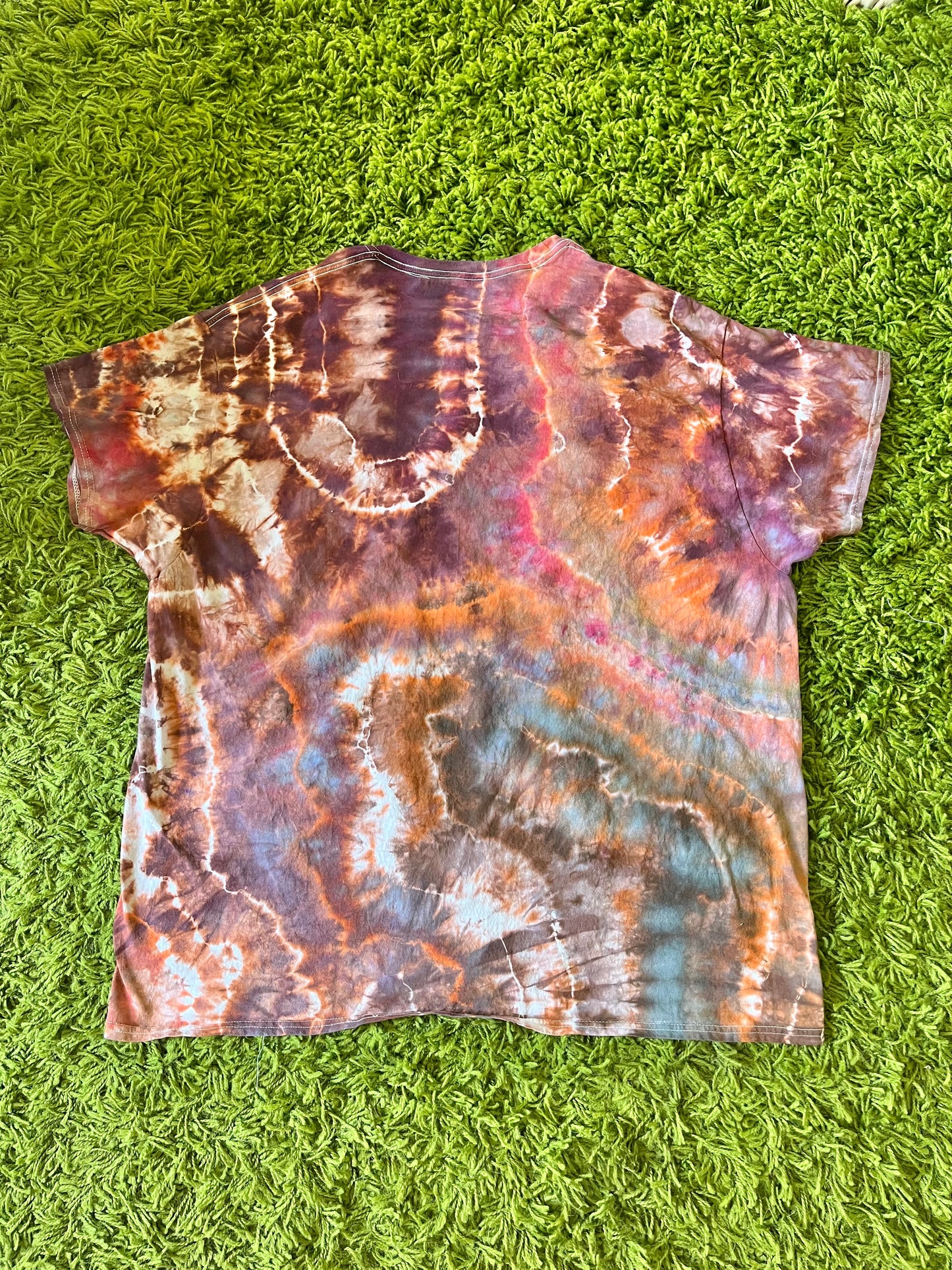 Brown/Orange Geode Shirt(3X)