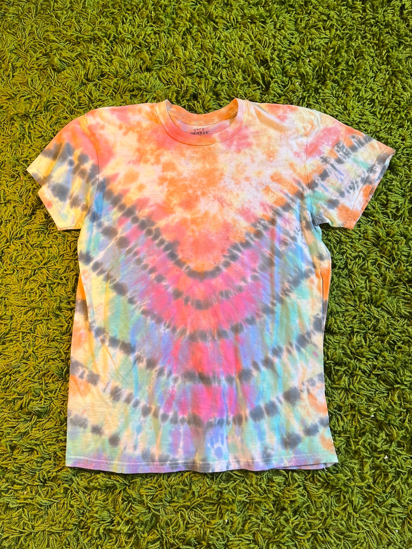 Pastel rainbow v tee(M)