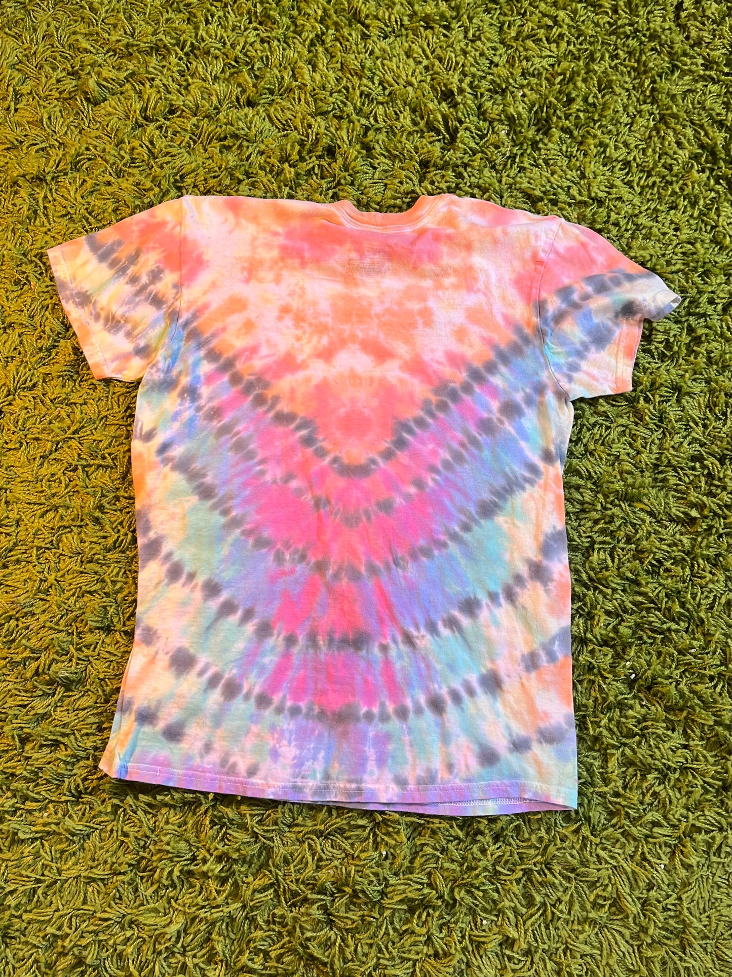 Pastel rainbow v tee(M)