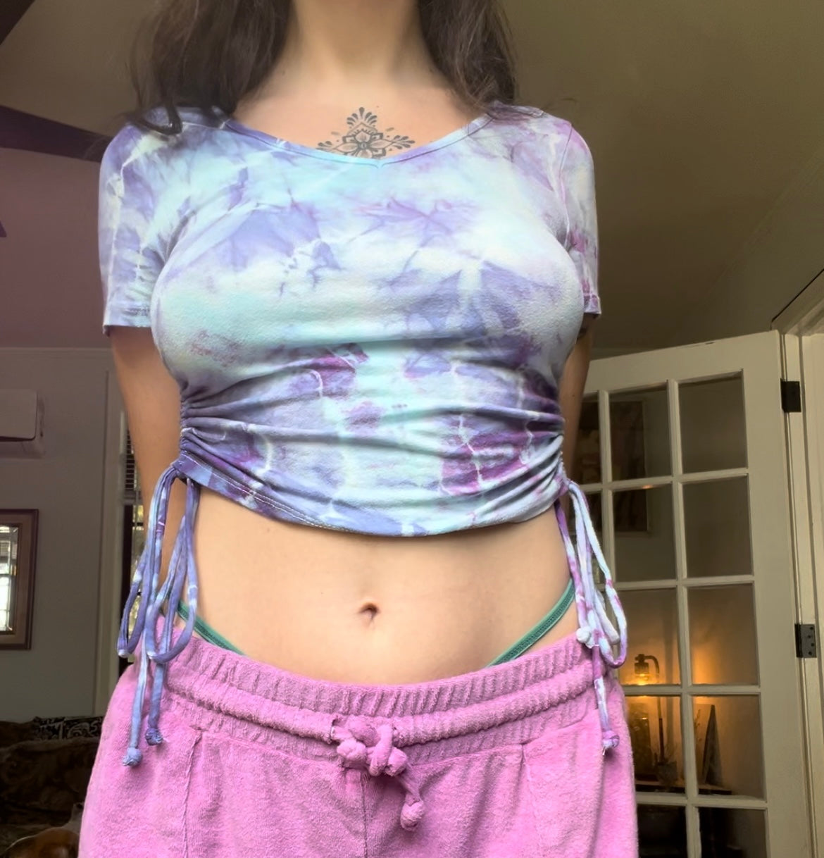 Blue/Purple Adjustable Top(M)